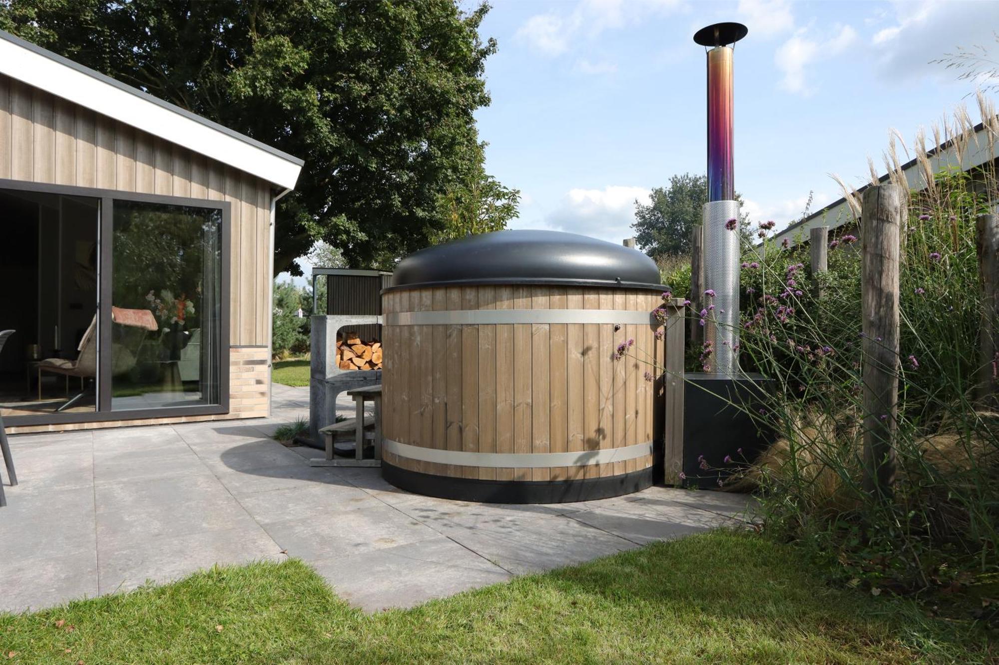 Wellness Chalet Veluwemeer Biddinghuizen Exteriör bild